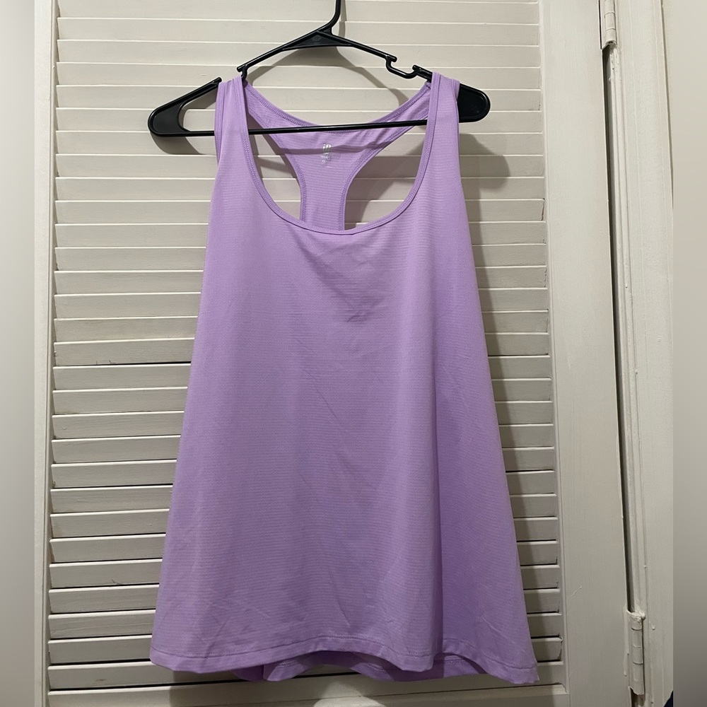 ID Ideology Light Purple Tank Top NWT